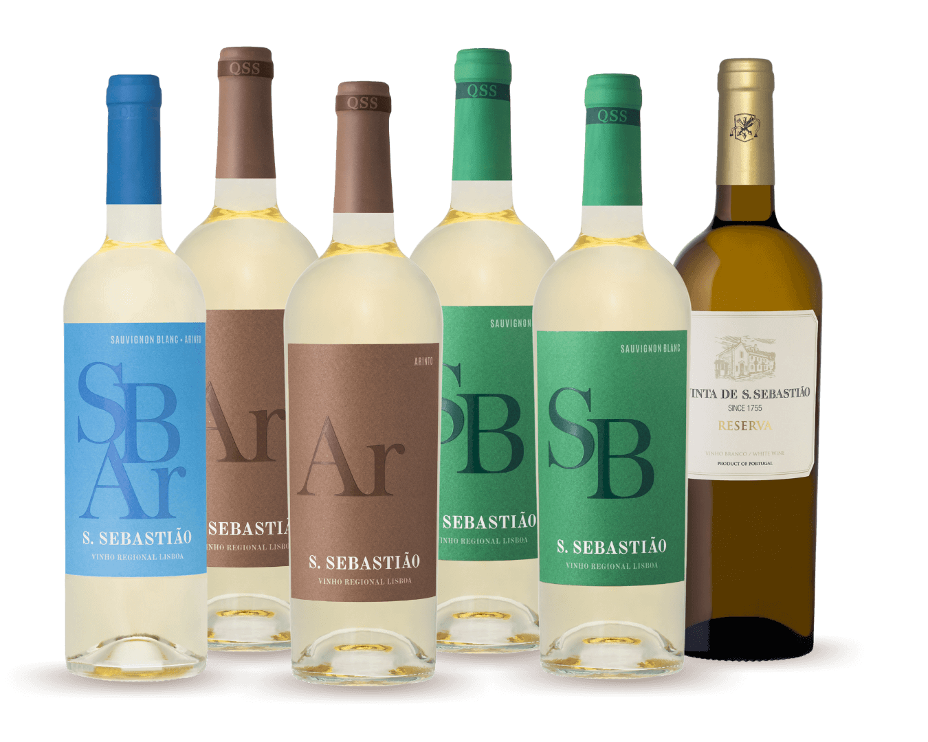 Garrafas de Vinho Branco Pack Degustação Quinta de S. Sebastião
