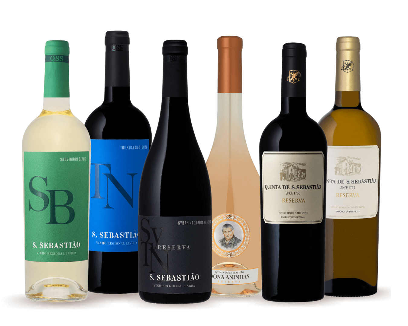 Garrafas de Vinho Tinto Pack Degustação da Casa Quinta de S. Sebastião