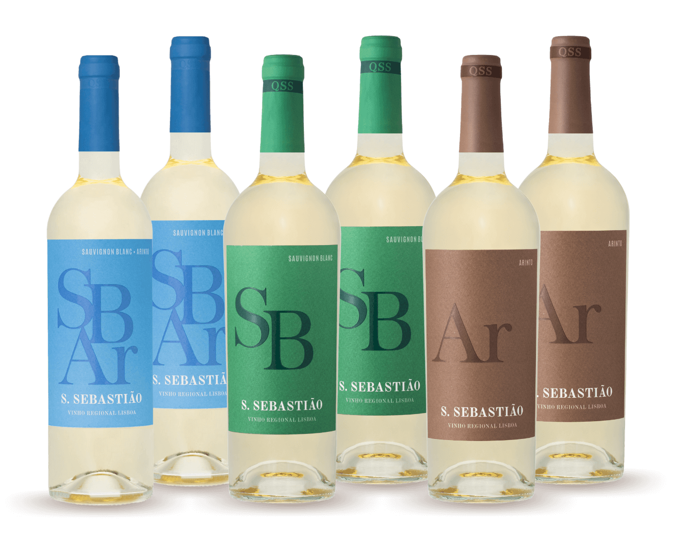 Garrafas de Vinho Branco Pack Degustação S. Sebastião